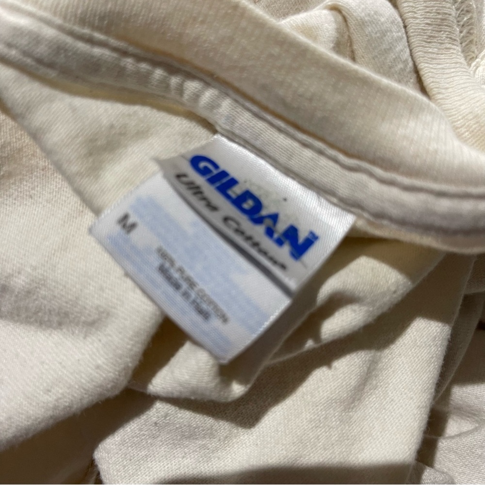 Gildan Cream Graphic Tee - Short Sleeve - Picture 6 of 6